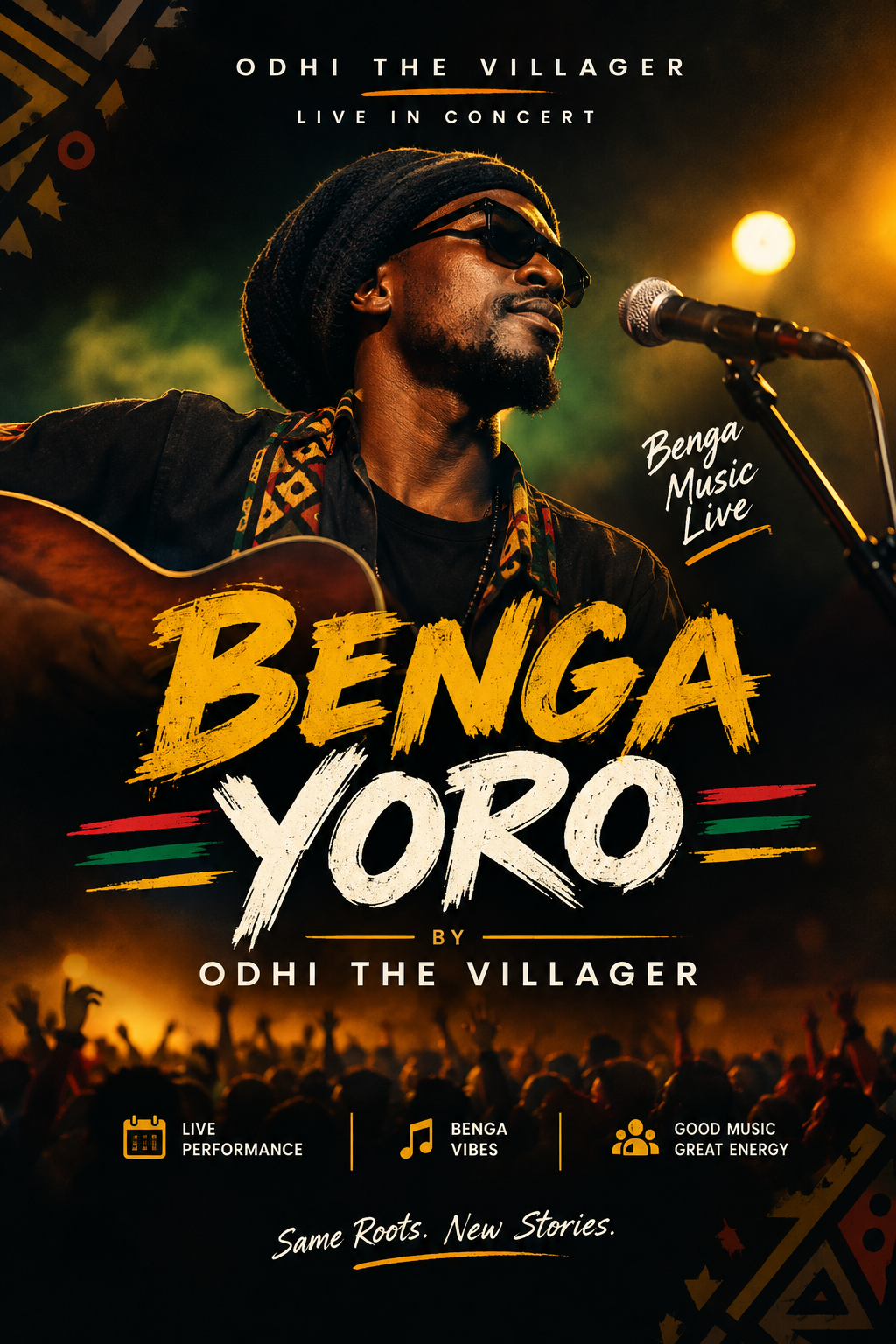 benga yoro event poster